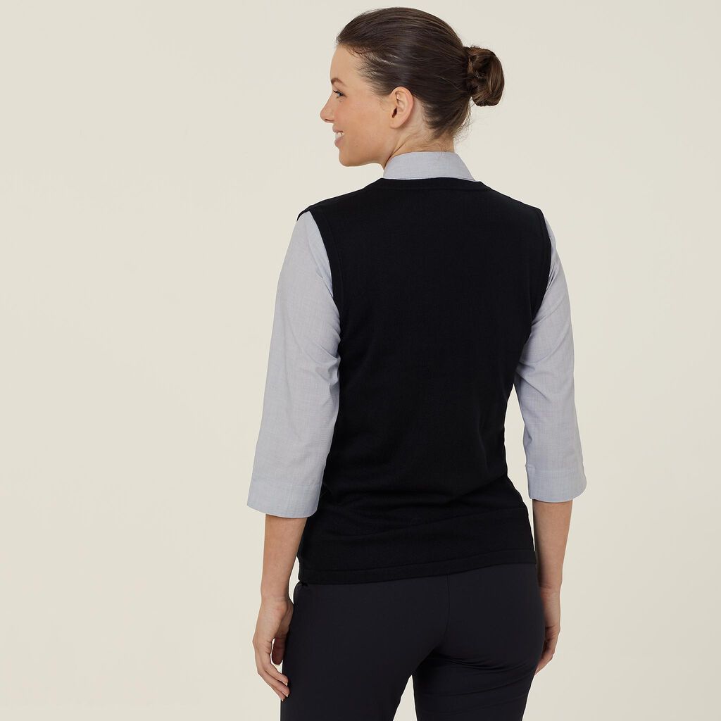 NNT CAT5BS Ladies V Neck Vest