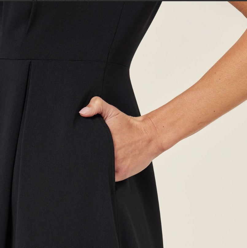 NNT CAT69T Crepe Stretch Sleeveless Dress