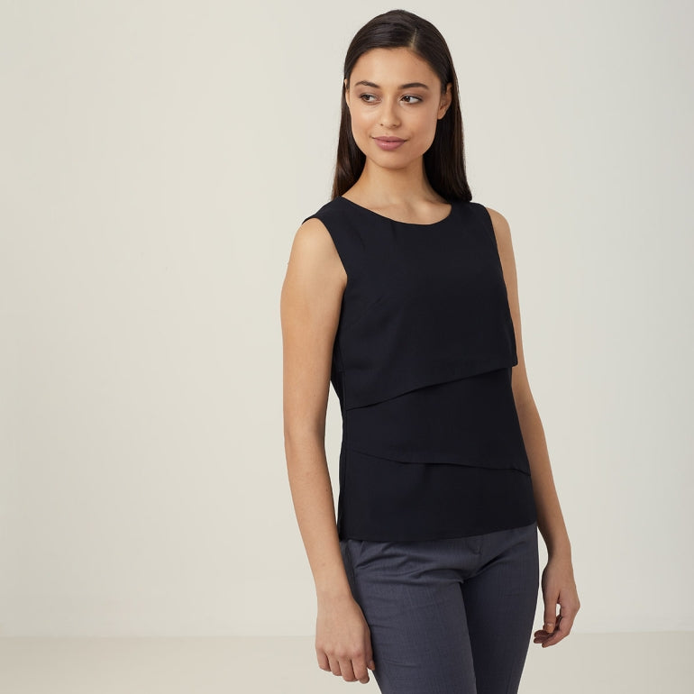 NNT CAT9XC Sleeveless Layered Top