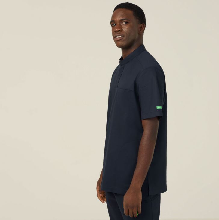 NNT CATRFN Next-Gen Antibacterial Active Doherty Mandarin Collar Scrub Top