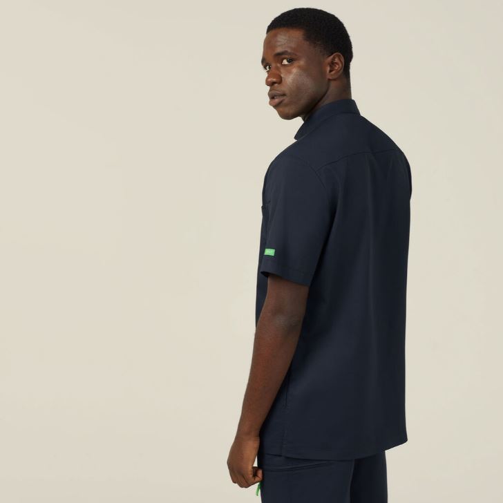 NNT CATRFN Next-Gen Antibacterial Active Doherty Mandarin Collar Scrub Top