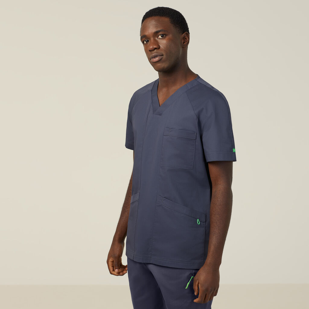 NNT CATRFV Unisex Carl V-Neck Style Scrub Top