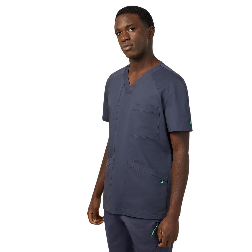NNT CATRFV Unisex Carl V-Neck Style Scrub Top