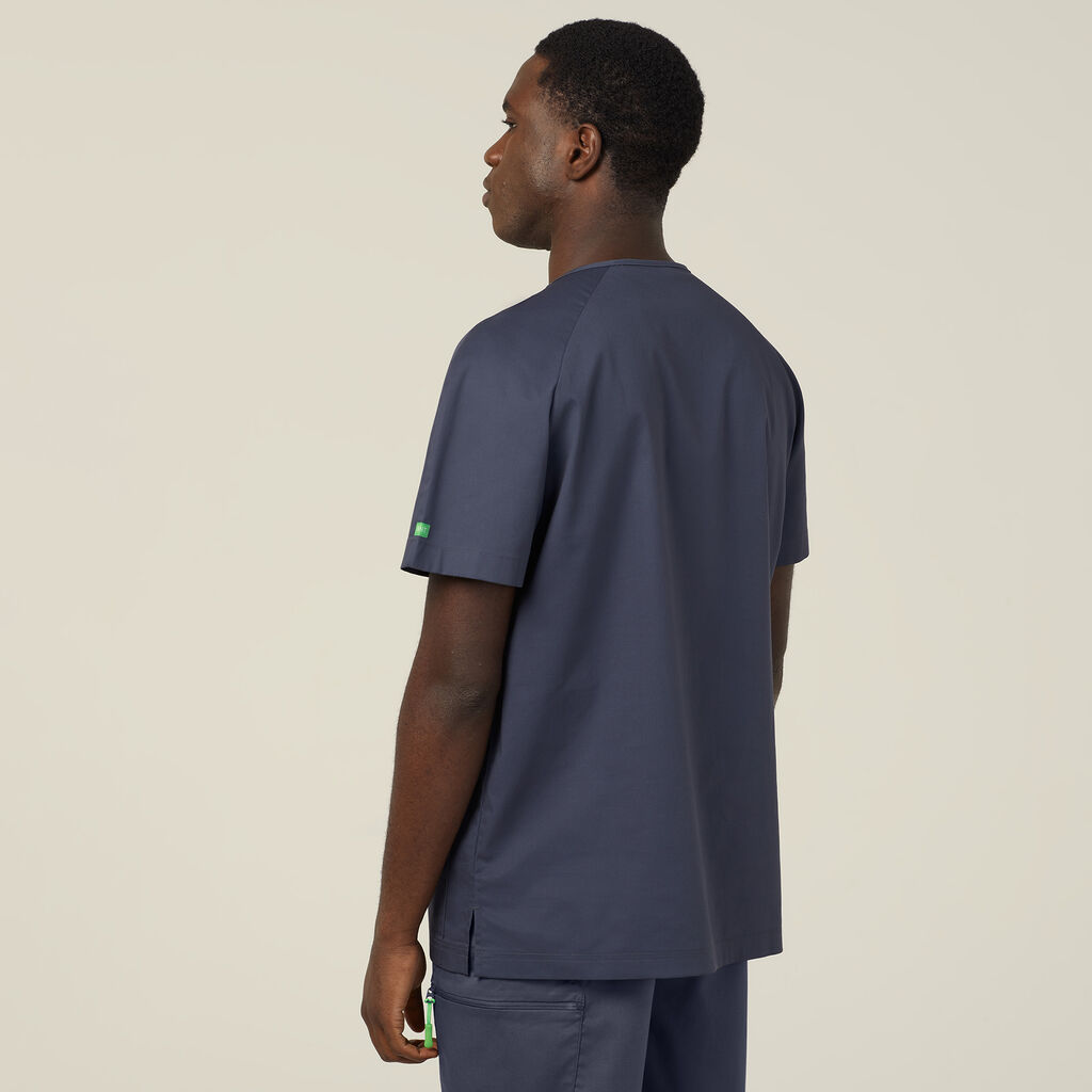 NNT CATRFV Unisex Carl V-Neck Style Scrub Top
