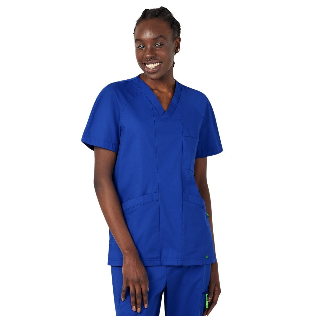 NNT CATRFV Unisex Carl V-Neck Style Scrub Top