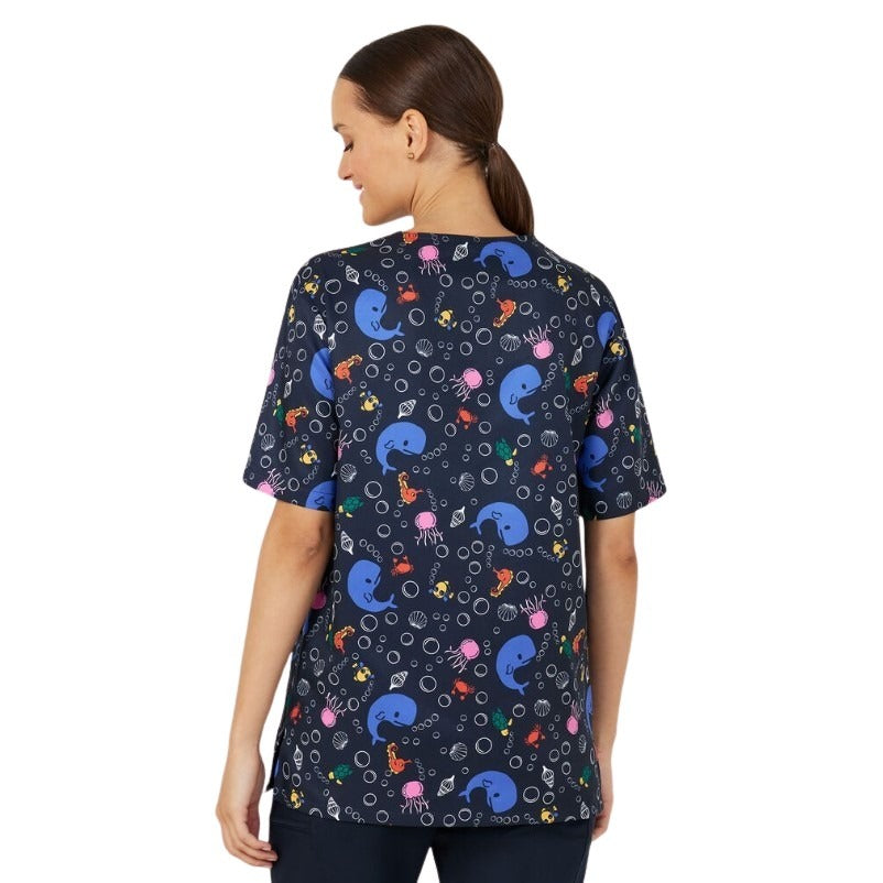 NNT CATRFW-MDN Under the Sea Scrub Top