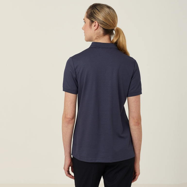 NNT CATU58 Ladies S/S Polo Dark Charcoal