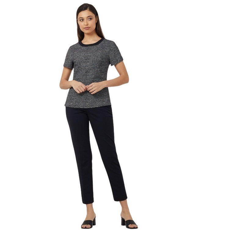 NNT CATUDG Textured Tweed Shell Top