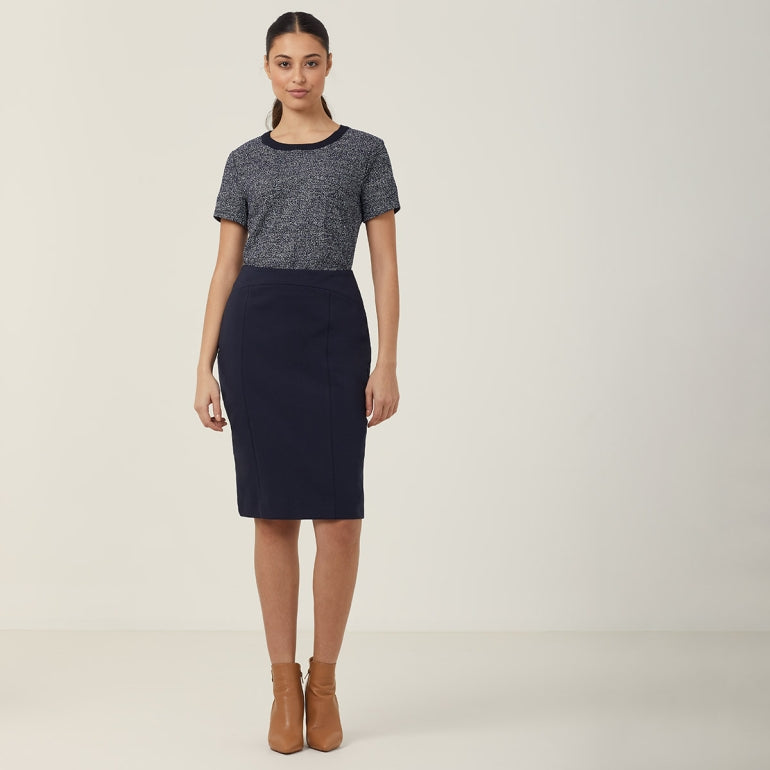 NNT CATUDG Textured Tweed Shell Top