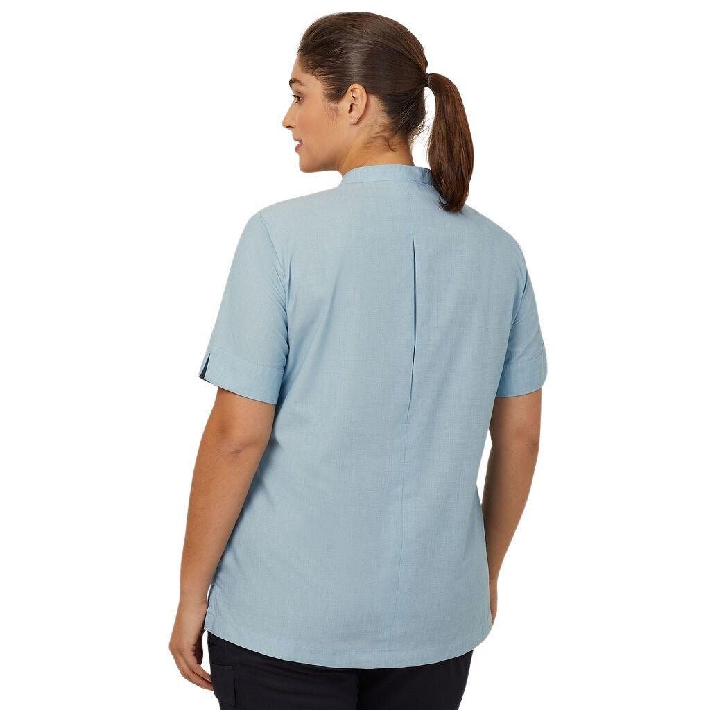 NNT CATUGA Textured Short Sleeve Tunic