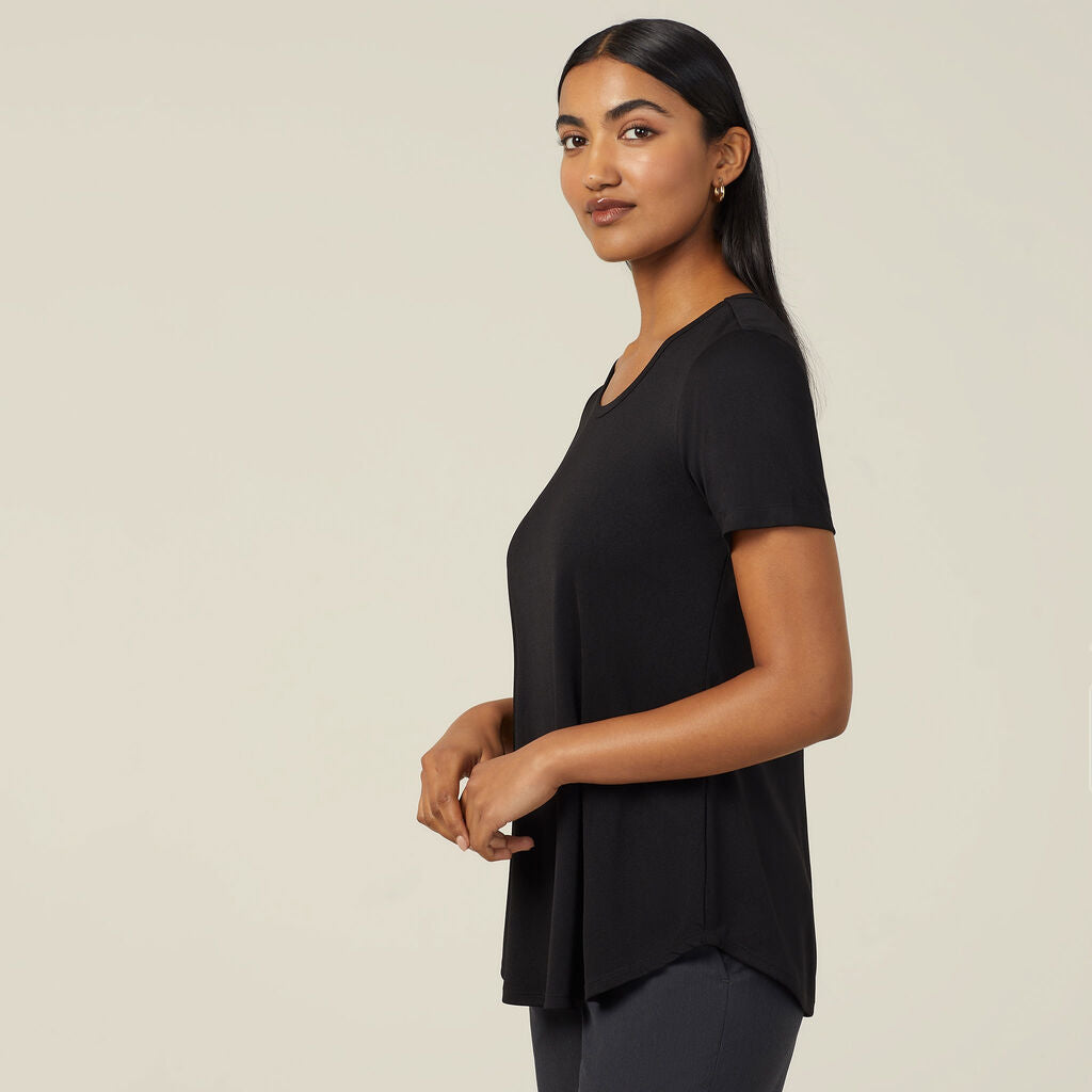 NNT CATUQW Matt Jersey Short Sleeve Swing Top