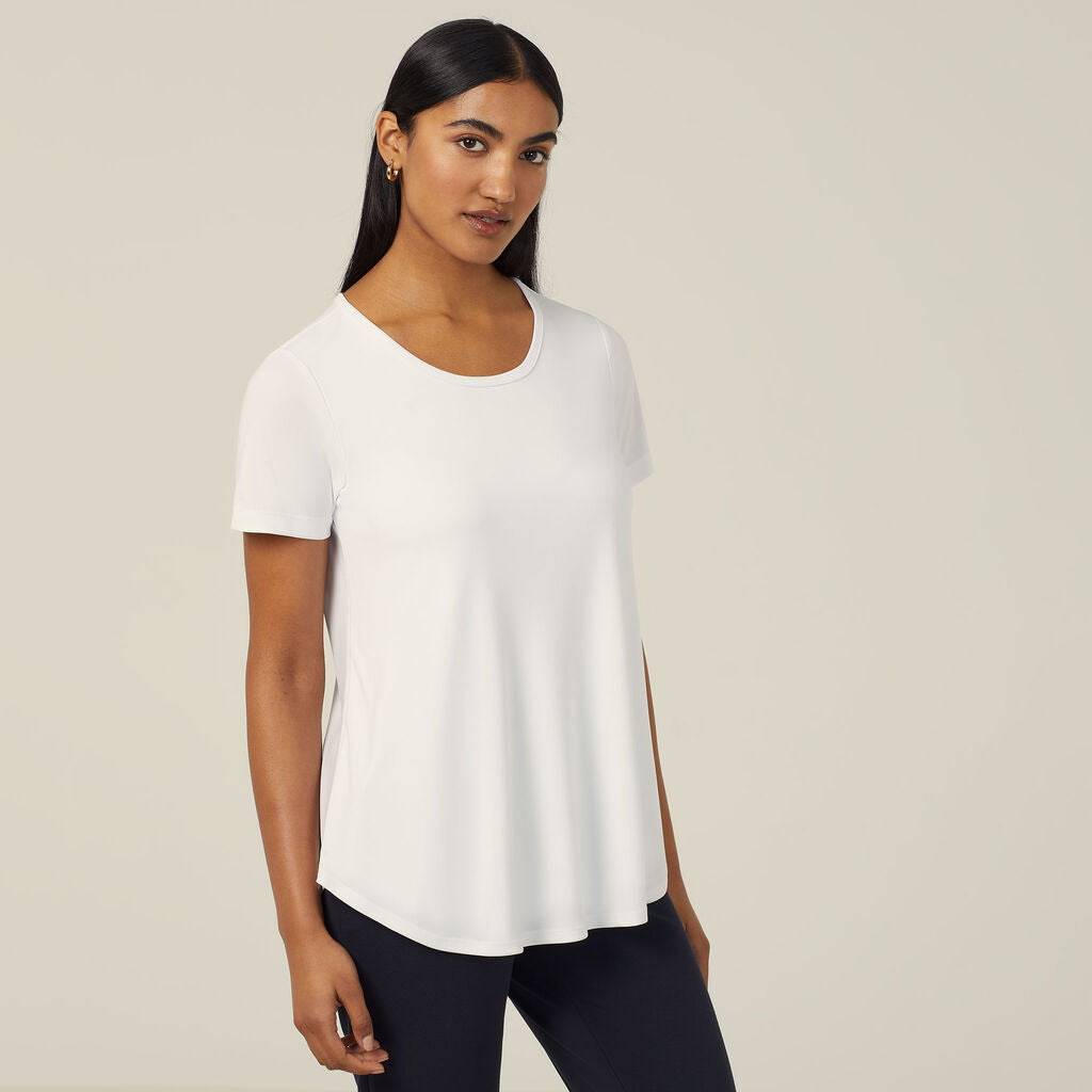 NNT CATUQW Matt Jersey Short Sleeve Swing Top