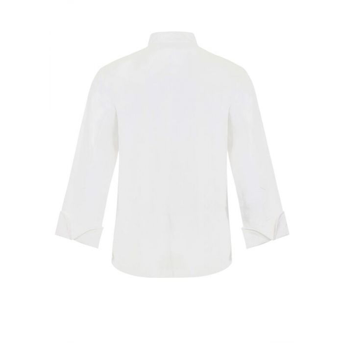 Chefscraft CJ043 DISCONTINUED Unisex Chefs L/S Tunic with Concealed Front