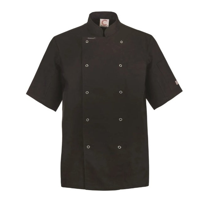 Chefscraft CJ052 Exec Chef Unisex Jacket S/S Lightweight