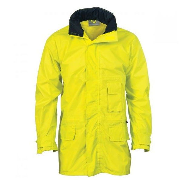DNC 3706 Hi Vis Classic Rain Jacket