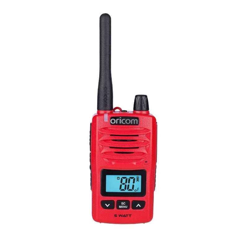 ORICOM DTX600 Waterproof IP67 5 Watt Handheld UHF CB Radio