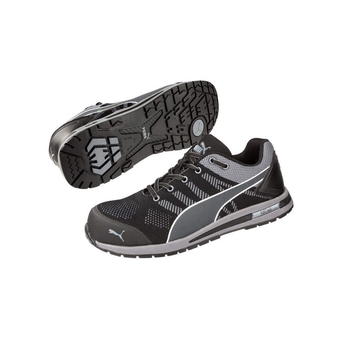 Puma 643167 Elevate Knit Black/Grey Composite Safety Jogger