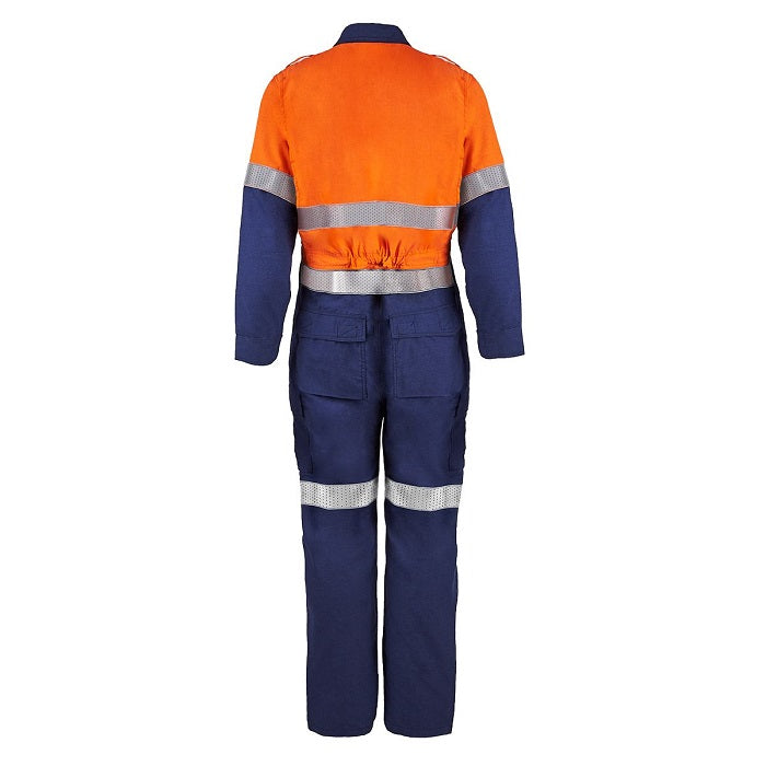 FlameBuster FCT005A Torrent HRC2 HiVis 2-Tone Coverall FR Reflective Tape