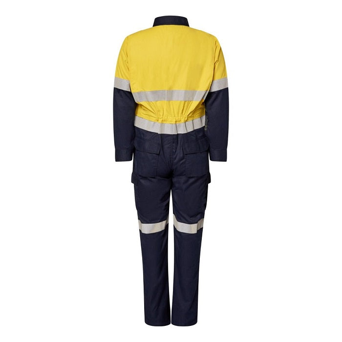 FlameBuster FCT005A Torrent HRC2 HiVis 2-Tone Coverall FR Reflective Tape