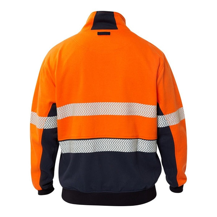 FlameBuster FJV034 FR HiVis Segmented Reflective Fleece