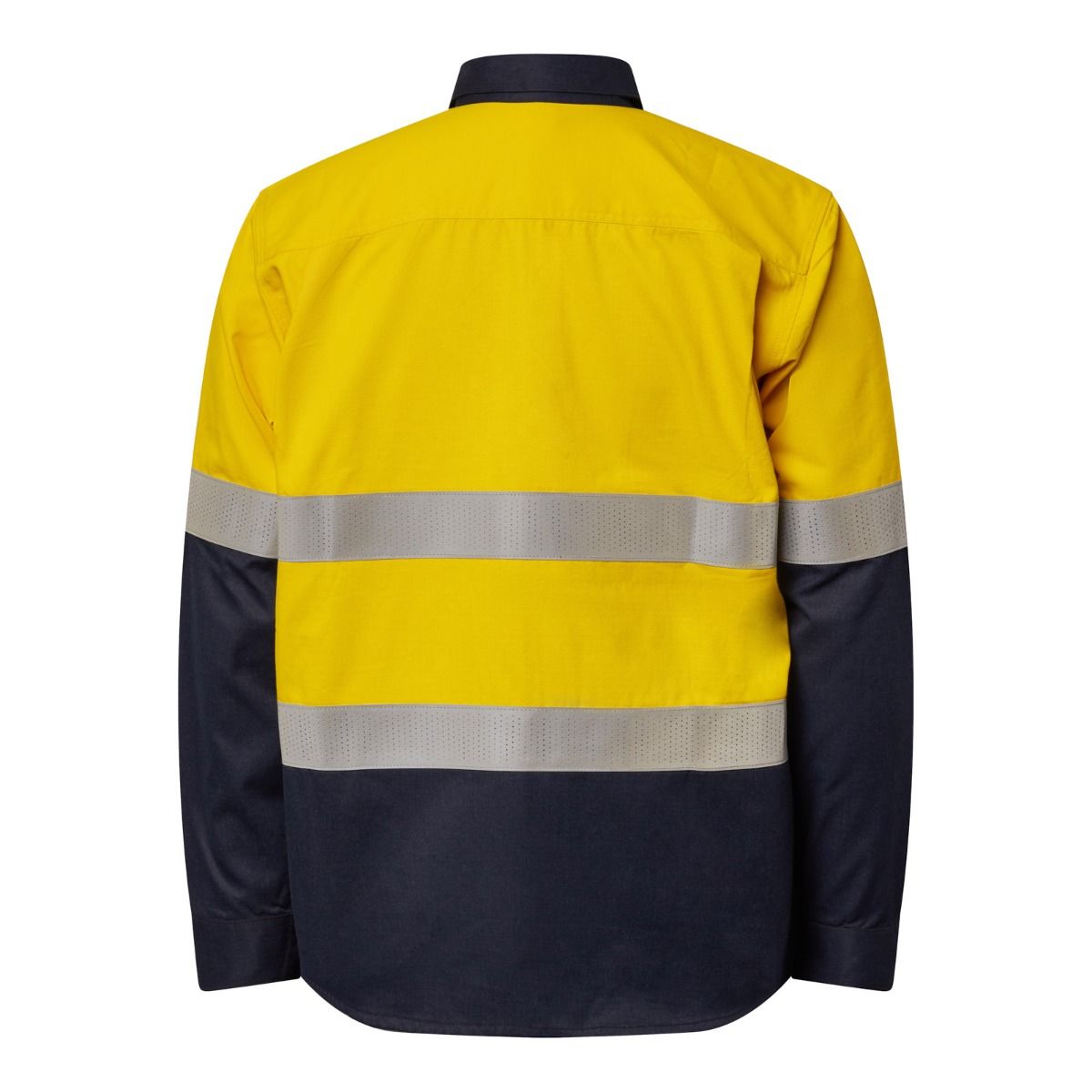 FlameBuster FSV014A Torrent HRC2 Mens HiVis 2-Tone Front Shirt with FR Reflective Tape