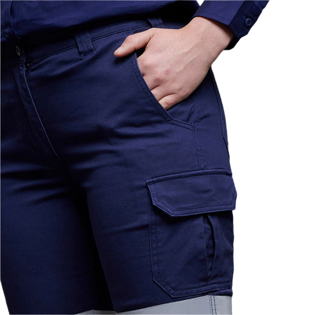 KingGee K43010 Womens Stretch Reflective Cargo Work Pants