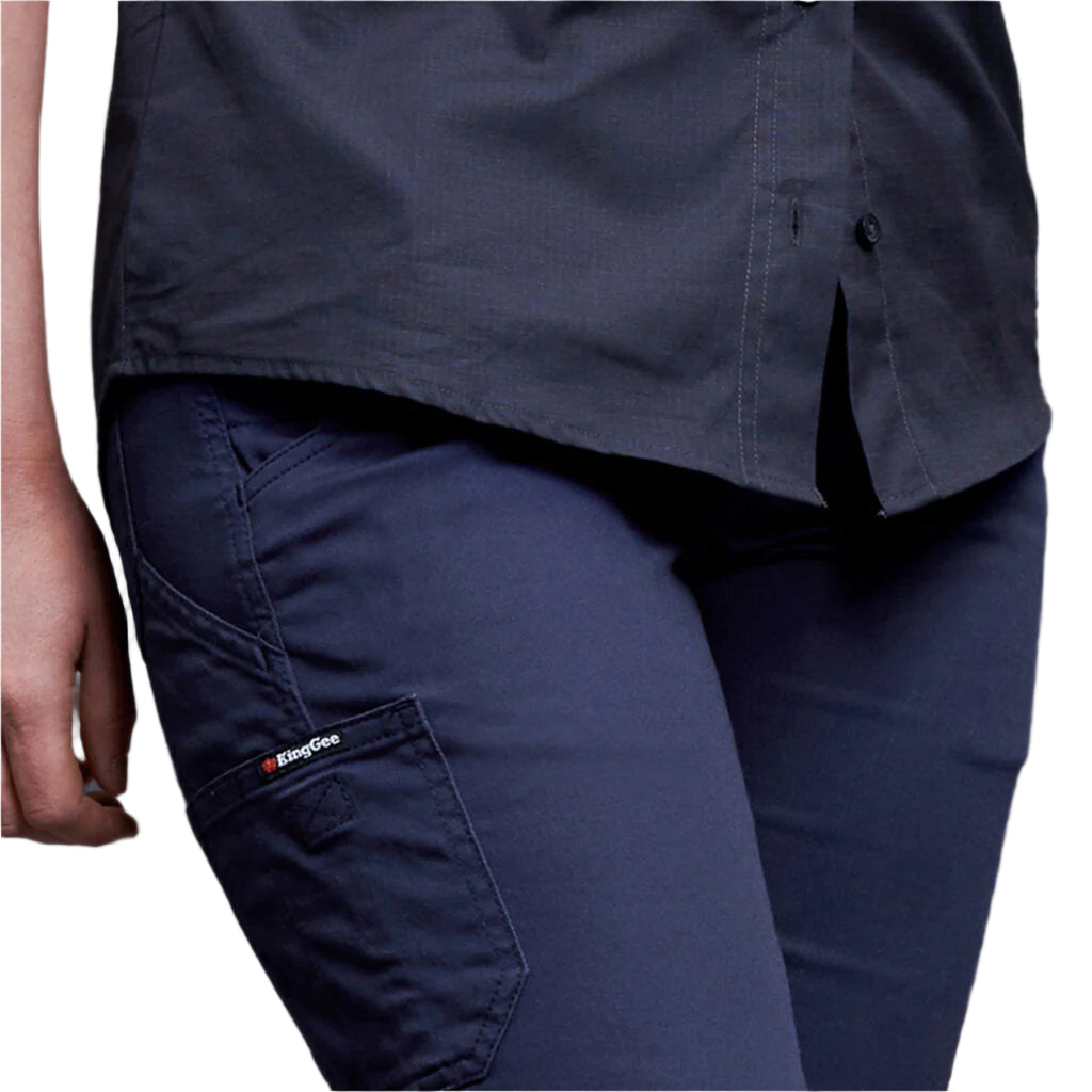 KingGee K43011 Womens Stretch Cargo Work Pants