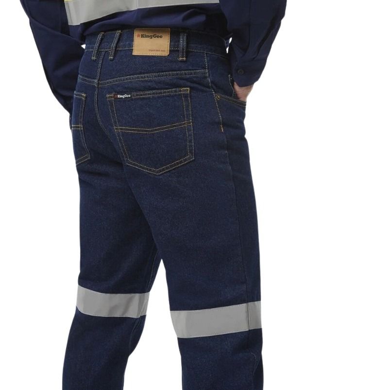 KingGee K53030 Reflective Work Jeans