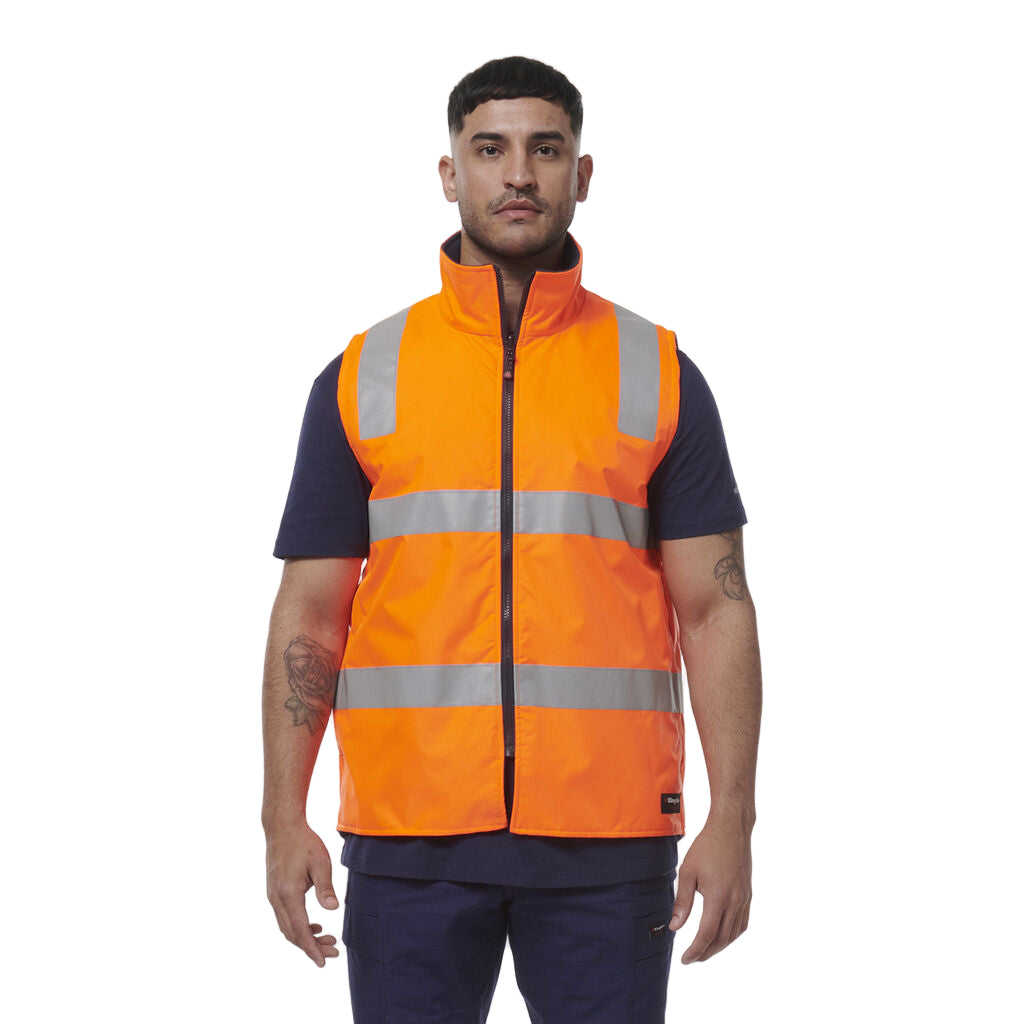 KingGee K55031 Reflective Spliced Insulated Vest