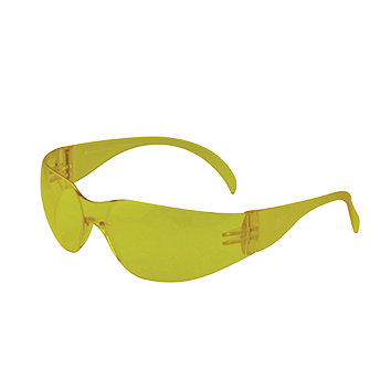 Maxisafe EBR332 Texas Amber Safety Glasses - Front View