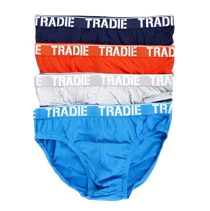 Tradie MJ1195SB4 Mens 4 Pack Brief