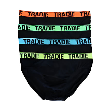 Tradie MJ1195SB4 Mens 4 Pack Brief