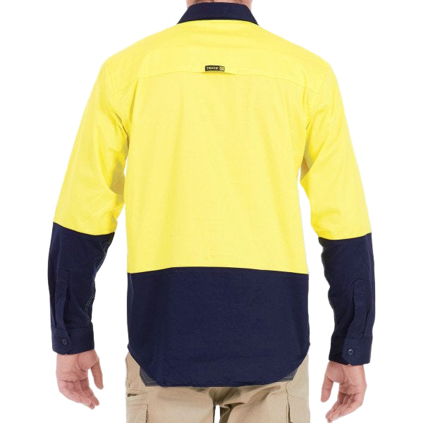 Tradie MJ1938ST Flex HiVis L/S Shirt