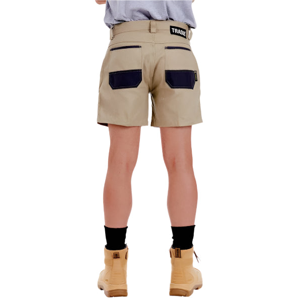 Tradie MJ3217SD Mens Flex Slim Fit S/L Short