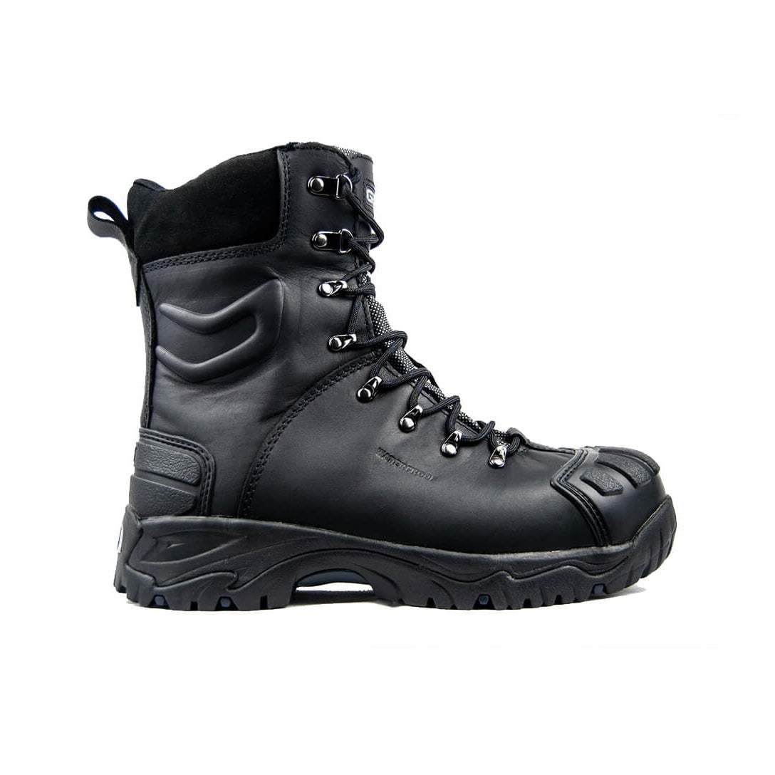 Gator GP2404 Polar Black Zip Side Freezer Safety Boot