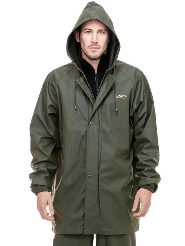 Line7 SL7W19410M Station Green Mens Jacket Waterproof hooded men's jacket