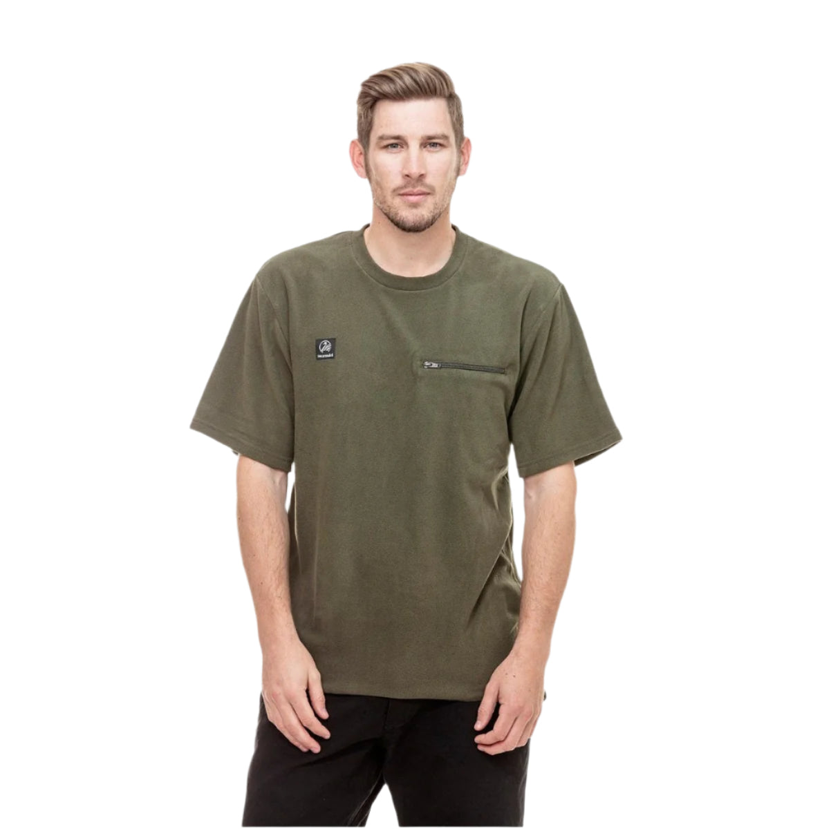 Swanndri SSD2515A Catlins Mens Fleece Tee with Pockets