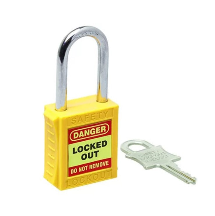 U. Safety Signs UL402 42mm Premium Yellow Safety Lockout