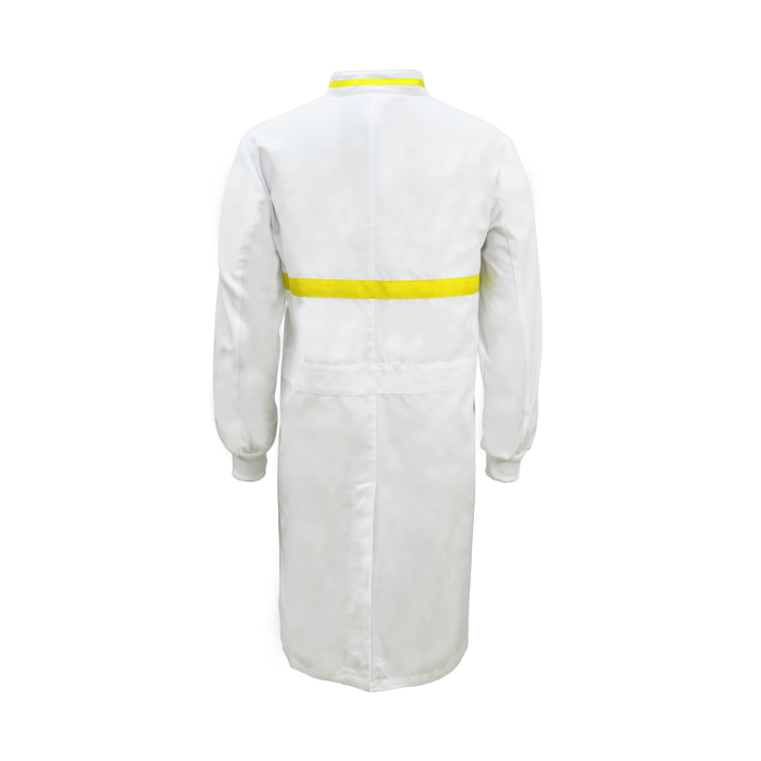 Workcraft WJ3197 Food Industry Long Length Dustcoat with Mandarin Collar- L/S
