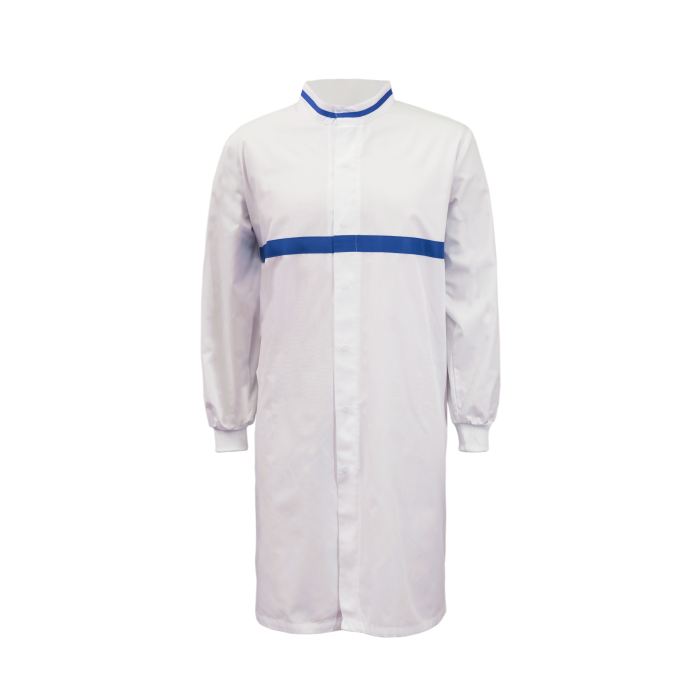 Workcraft WJ3197 Food Industry Long Length Dustcoat with Mandarin Collar- L/S
