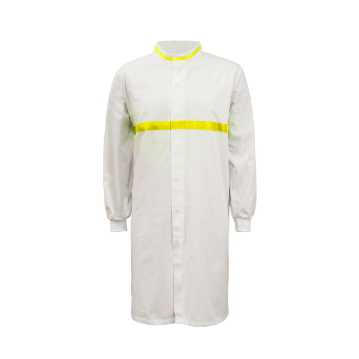 Workcraft WJ3197 Food Industry Long Length Dustcoat with Mandarin Collar- L/S