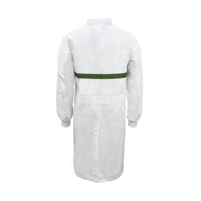Workcraft WJ3198 Food Industry Long Length Dustcoat with Mandarin Collar- S/S