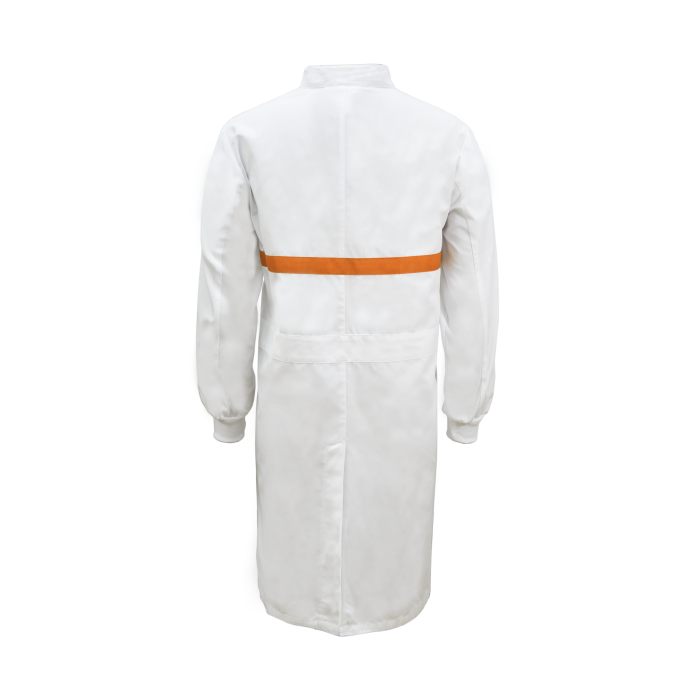 Workcraft WJ3198 Food Industry Long Length Dustcoat with Mandarin Collar- S/S