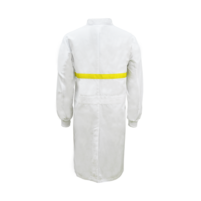Workcraft WJ3198 Food Industry Long Length Dustcoat with Mandarin Collar- S/S