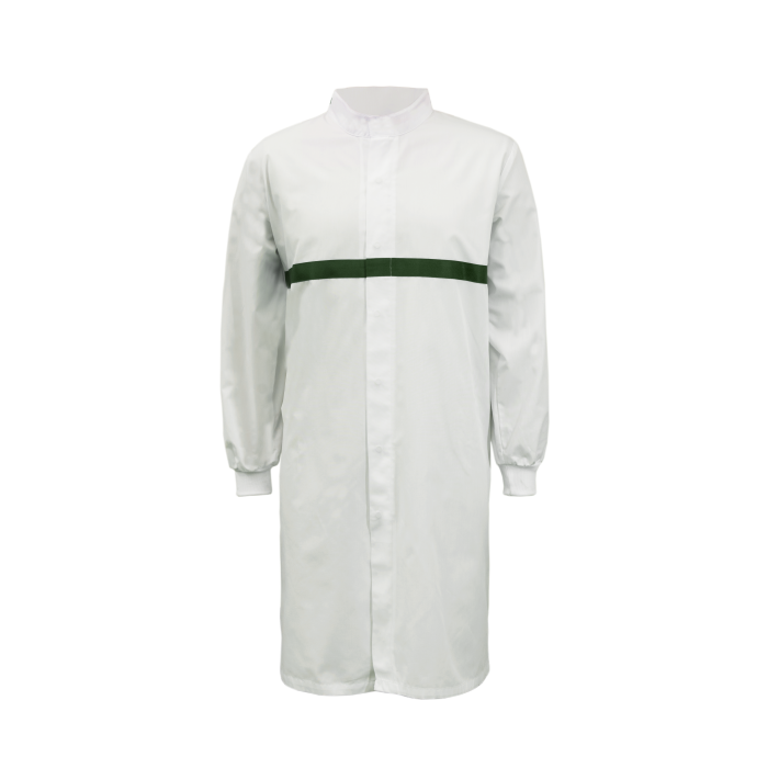 Workcraft WJ3198 Food Industry Long Length Dustcoat with Mandarin Collar- S/S