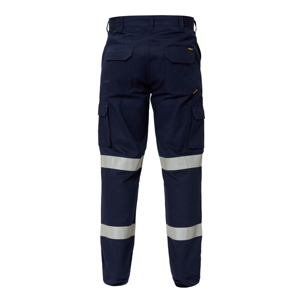 Workcraft WP4015 Reflective Mid-Weight Cargo Cotton Drill Trousers