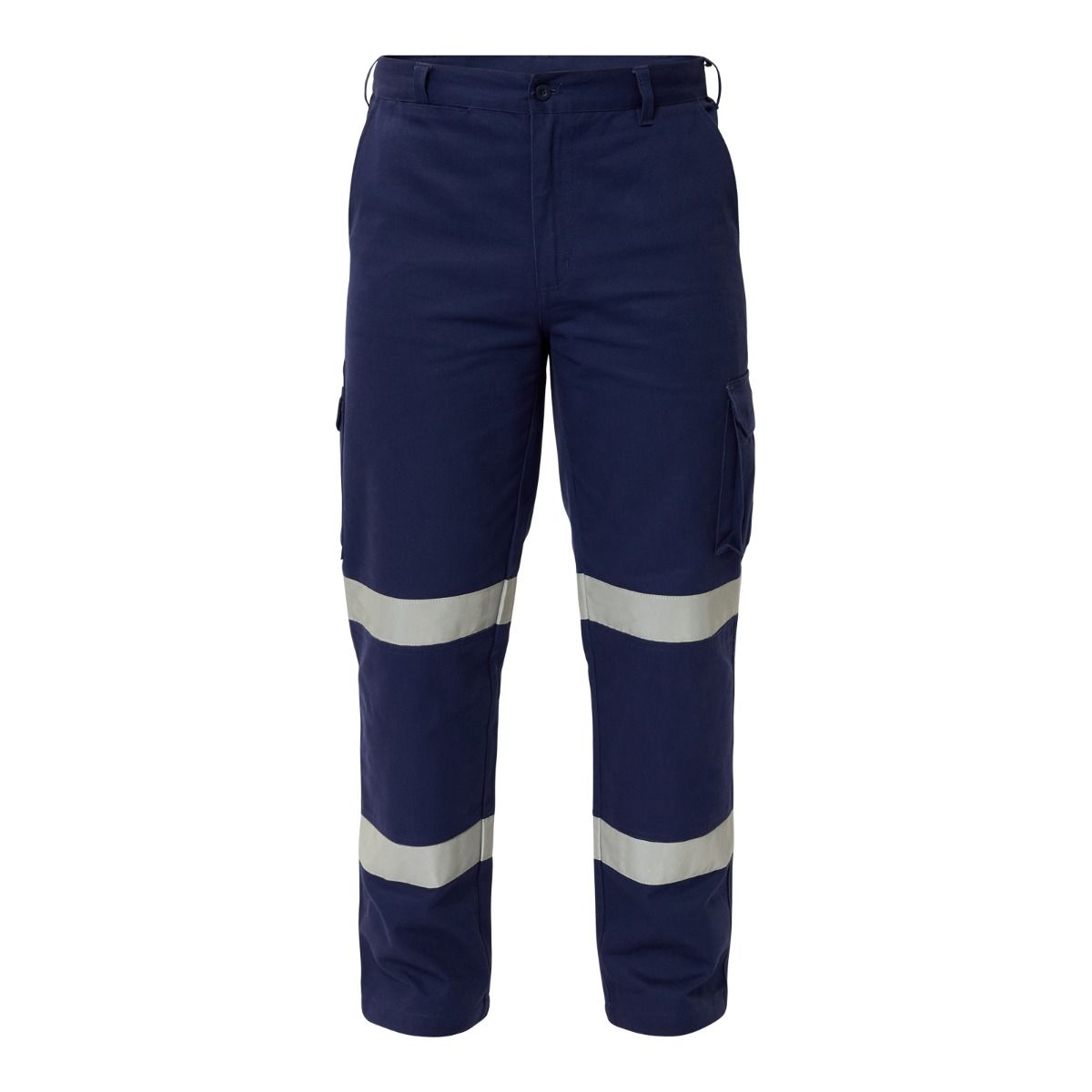 Workcraft WP4017 Reflective Cargo Cotton Drill Trousers