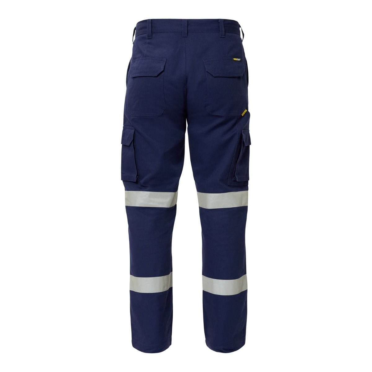 Workcraft WP4017 Reflective Cargo Cotton Drill Trousers