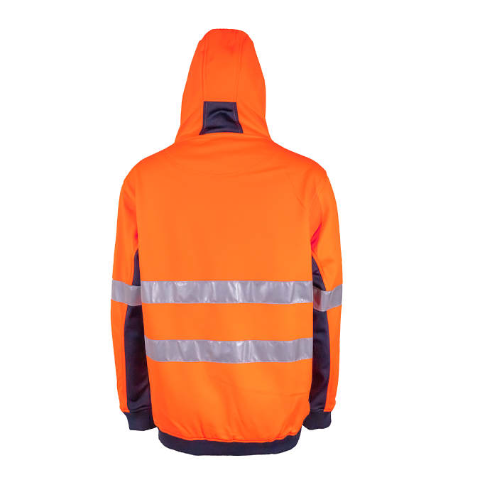 Workcraft WT8011 Peak High-Vis Hoodie with CSR Tape