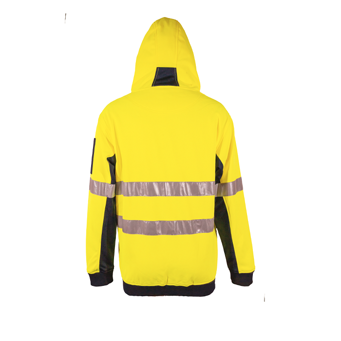 Workcraft WT8011 Peak High-Vis Hoodie with CSR Tape